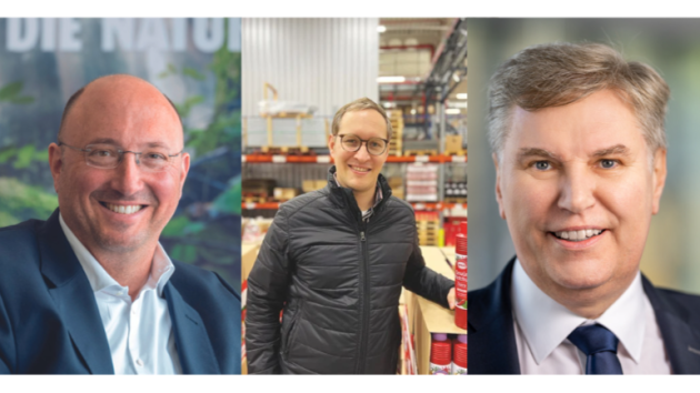 Kundennähe behalten – auch in Krisenzeiten - Henning Rodekohr, Geschäftsführender Gesellschafter Vilsa-Brunnen Otto Rodekohr GmbH, Bruchhausen-Vilsen (l.), Alexander Laue, Managing Director bei Hela Gewürzwerk Hermann Laue, Ahrensburg und Dr. Volker Kuhl, Geschäftsführer Marketing/Vertrieb der Brauerei C. & A. Veltins, Mescheden-Grevenstein (r.) – Quelle: Vilsa-Brunnen, Hela, Veltins